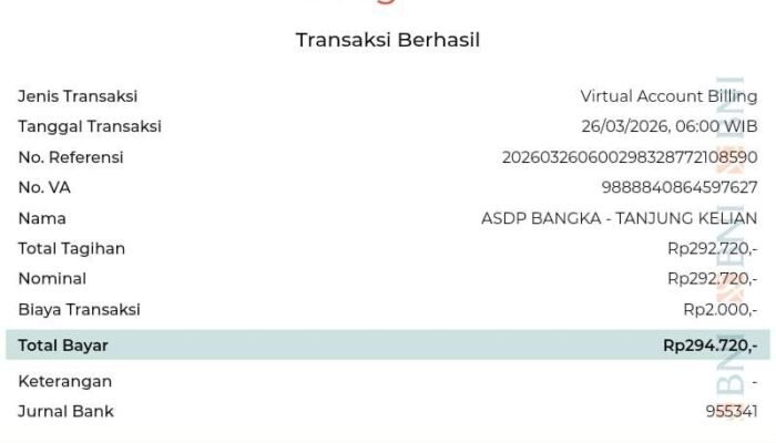 ASDP Mentok diduga Tak Profesional Berikan Pelayanan Arus Mudik dan Memperparah Keadaan Ekonomi