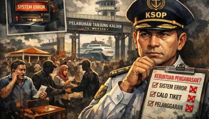 Skandal Tiket ASDP Mentok: Penumpang Dipaksa Bayar Dua Kali, KSOP Tanjung Kalian Dipertanyakan