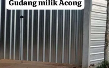 Gudang Penampungan Pasir Timah di Desa Kelabat Beroperasi Tanpa Hambatan Milik Acong