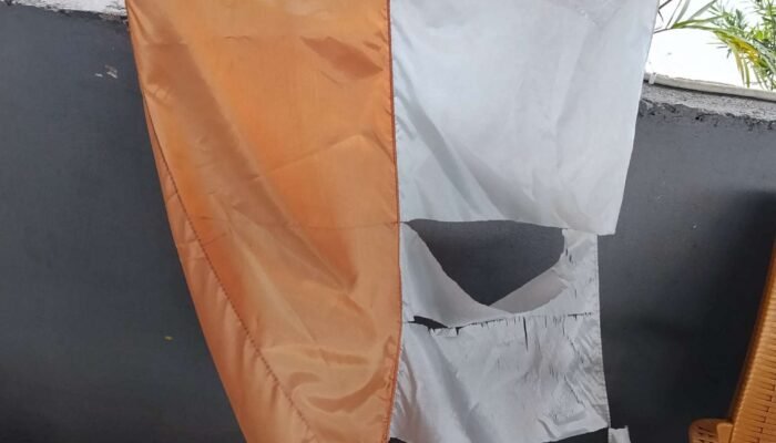 Yung Ho Pemilik Gudang Siluman Cetak Batako Lalai dan Melecehkan Bendera NKRI