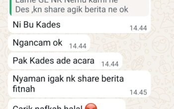 Istri Kades Penutuk Gerah Usai Berita Suaminya di Terbitkan Berita Nasional Tim9 Jejakkasus