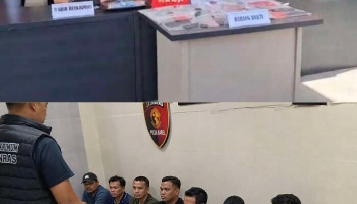 Dugaan Arogansi Oknum Polisi Polda Babel, 8 Warga Diborgol Tanpa Surat Perintah, Polda Babel Tegaskan Penindakan Sudah Sesuai SOP