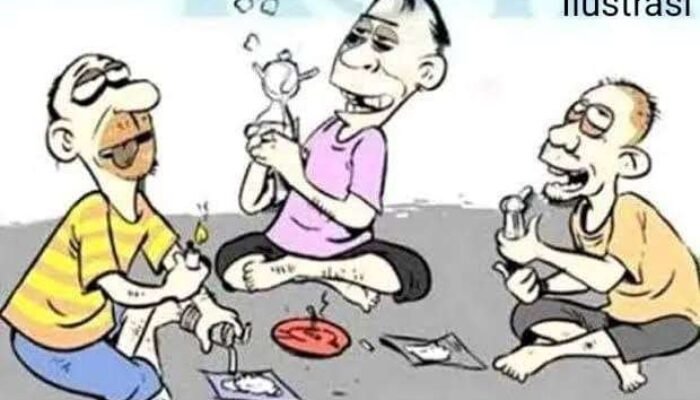 Dalam Lapas Sustik diduga WBP Azi Rizal atau Kacung Monitor Penjualan Sabu di TPU Ampoi